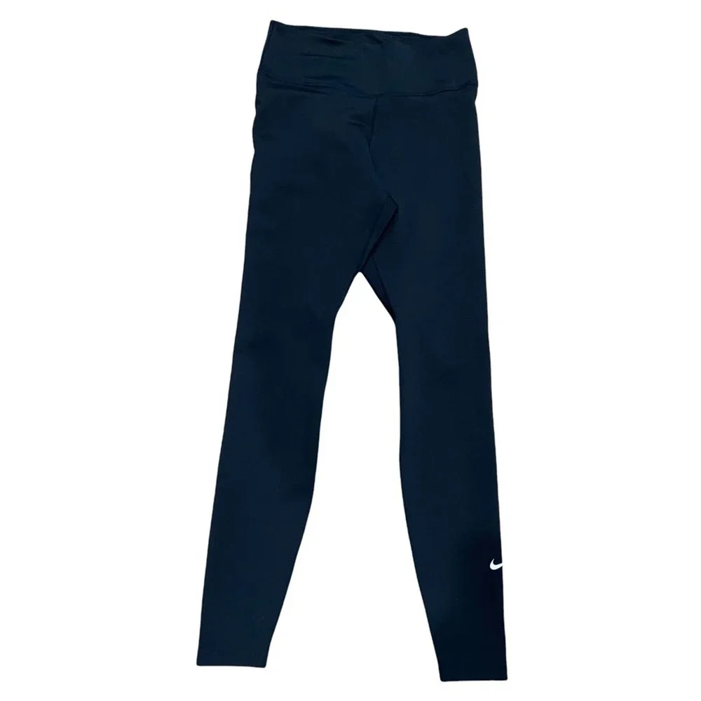 Nike Women's One Tight Dri Fit Leggings High Rise Full Length Women's S Small - Picture 3 of 10